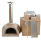 WPPO DIY Wood Fired Oven Includes SS Flue & Black Door WDIY-AD100