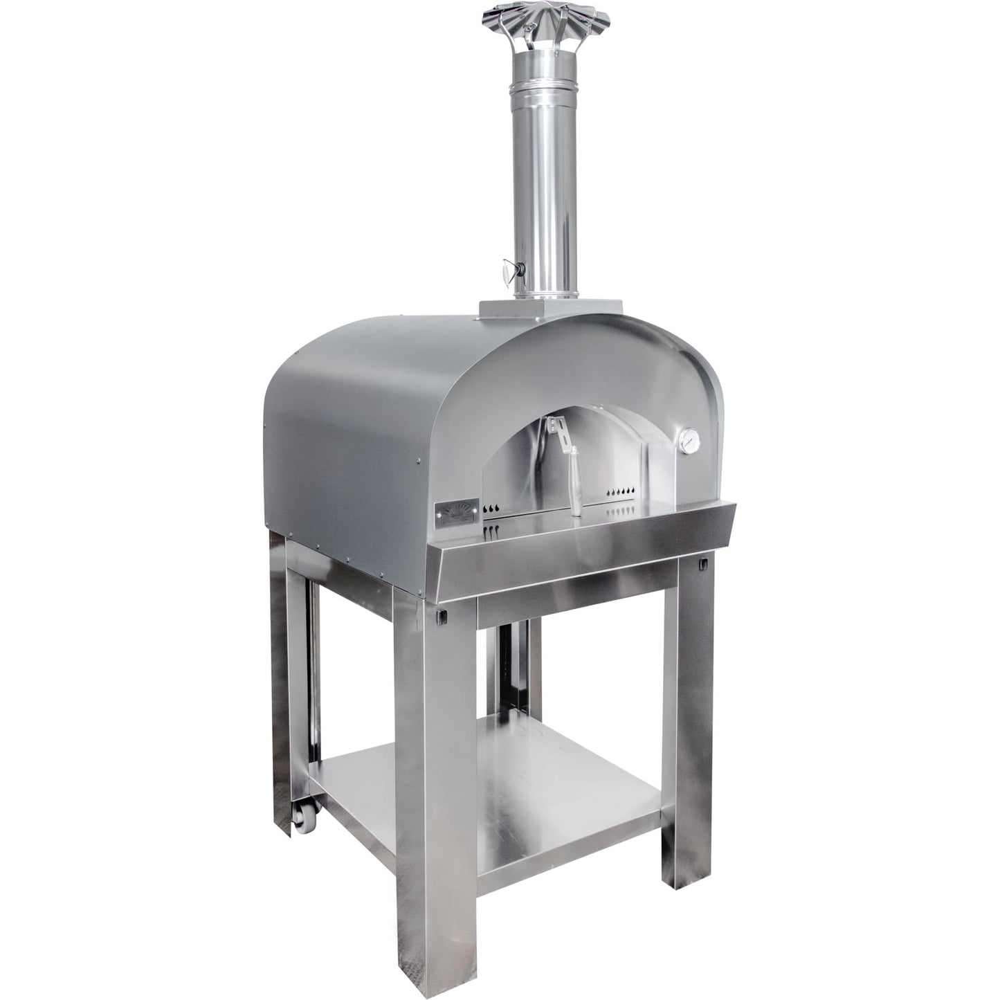 Sole Gourmet Italia 32" Wood-fired Pizza Oven & Cart ITALIA2432-PKG