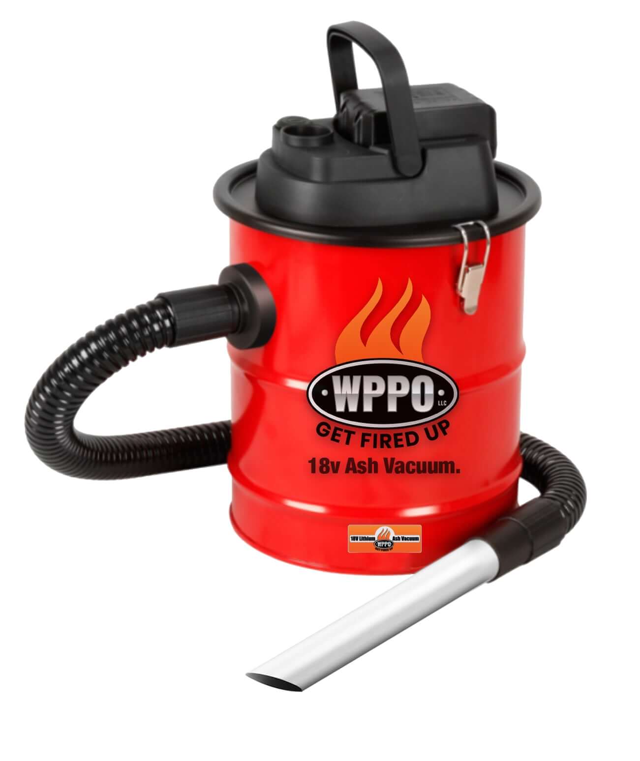 WPPO 18V Rechargeable Ash Vacuum with Attachments WKAV-01