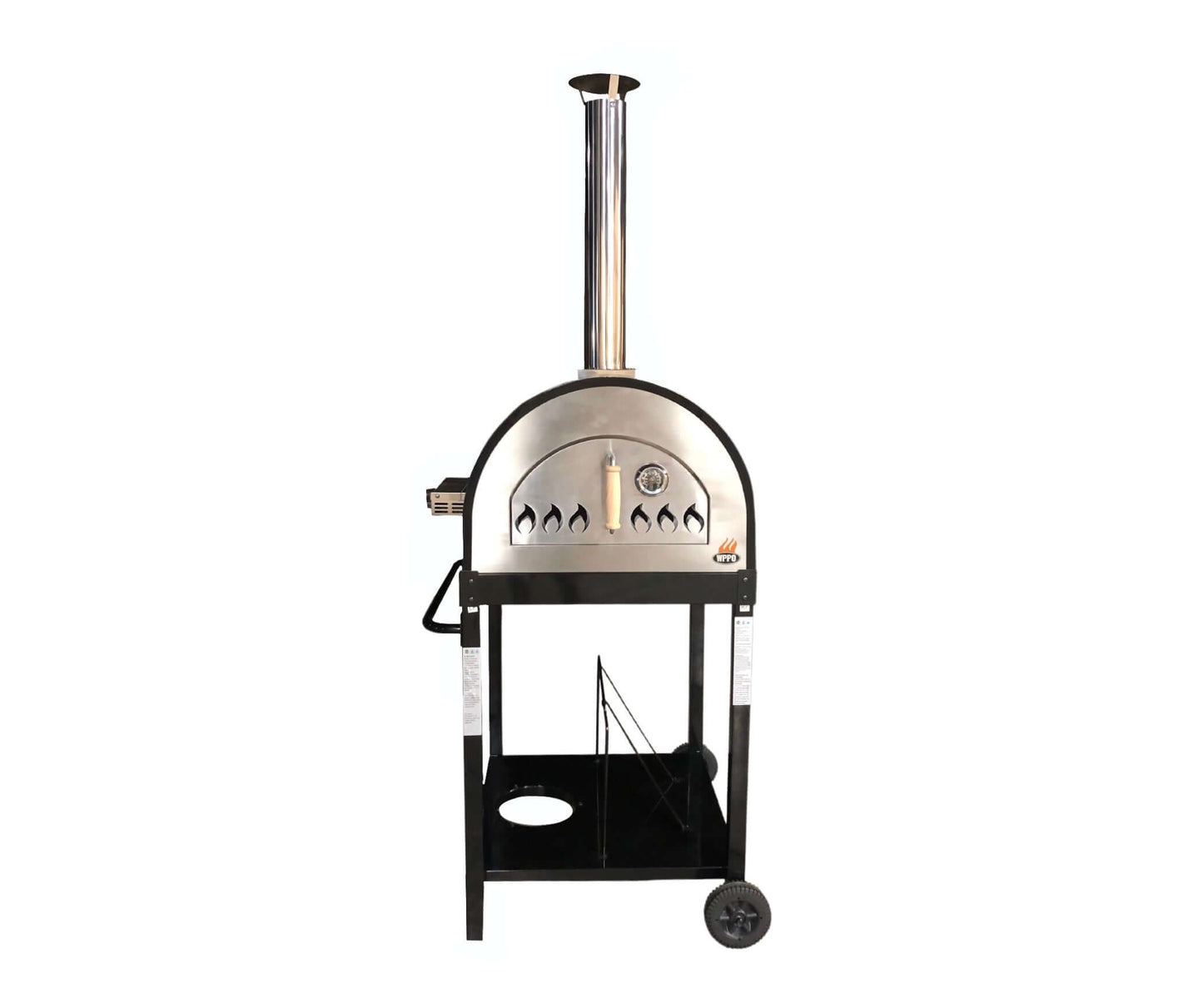 WPPO Hybrid 25" Wood/Gas Pizza Oven - Burner Included