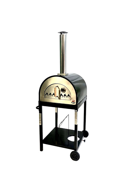 WPPO Hybrid 25" Wood/Gas Pizza Oven - Burner Included