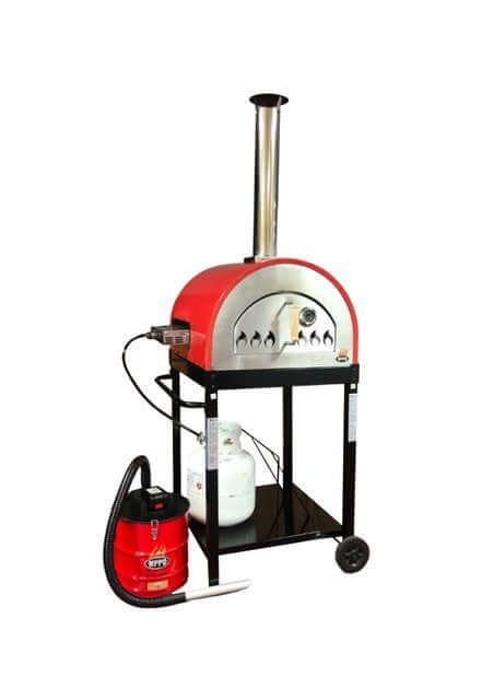 WPPO Hybrid 25" Wood/Gas Pizza Oven - Burner Included