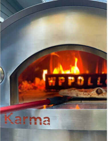 WPPO Karma 25 - 304SS Wood Fired Pizza Oven with Base WKK-01S-304