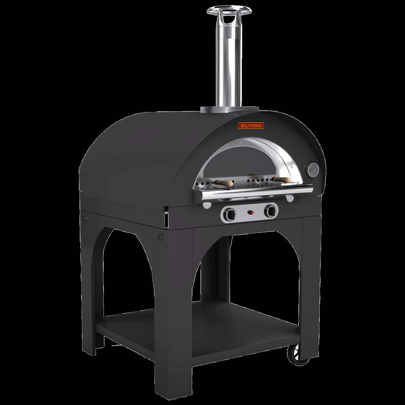 Belforno Portable Wood/Gas Fired Pizza Oven Grande