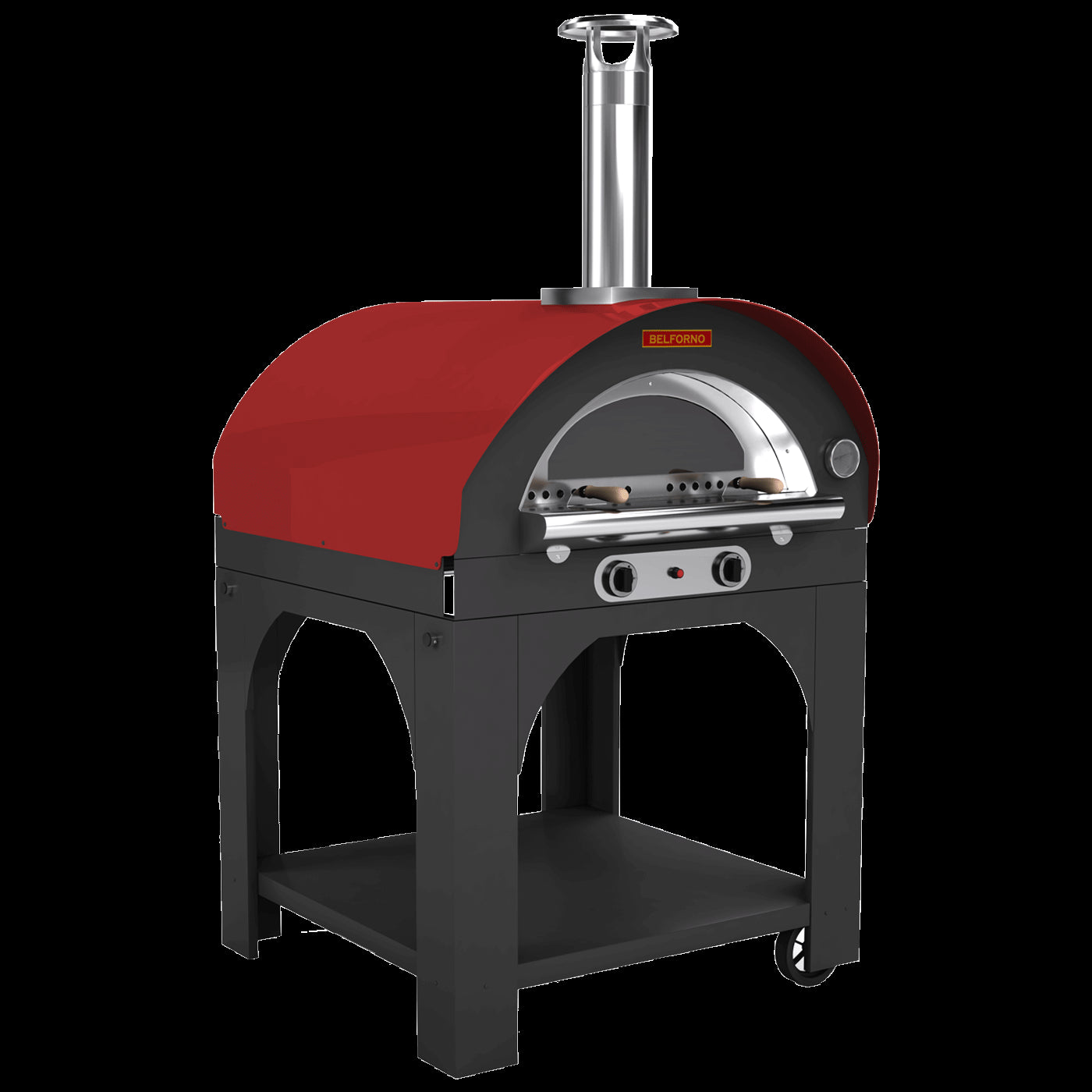 Belforno Portable Wood/Gas Fired Pizza Oven Grande