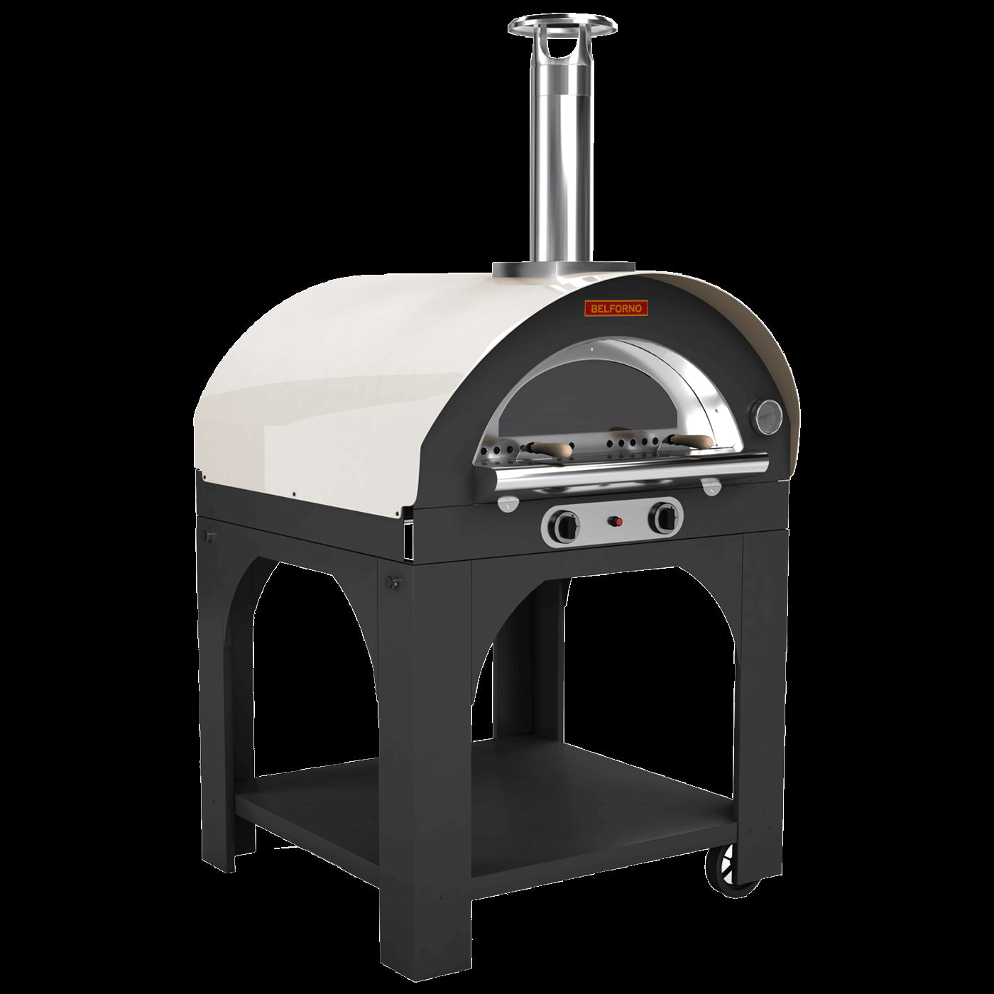 Belforno Portable Wood/Gas Fired Pizza Oven Grande