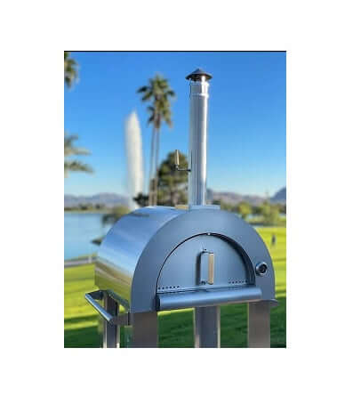 Kokomo 32” Wood Fired Stainless Steel Pizza Oven KO-PIZZAOVEN