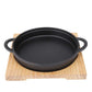 Qstoves Deep Dish Cast Iron Skillet