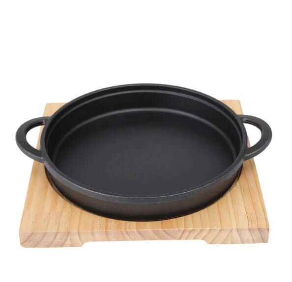 Qstoves Deep Dish Cast Iron Skillet