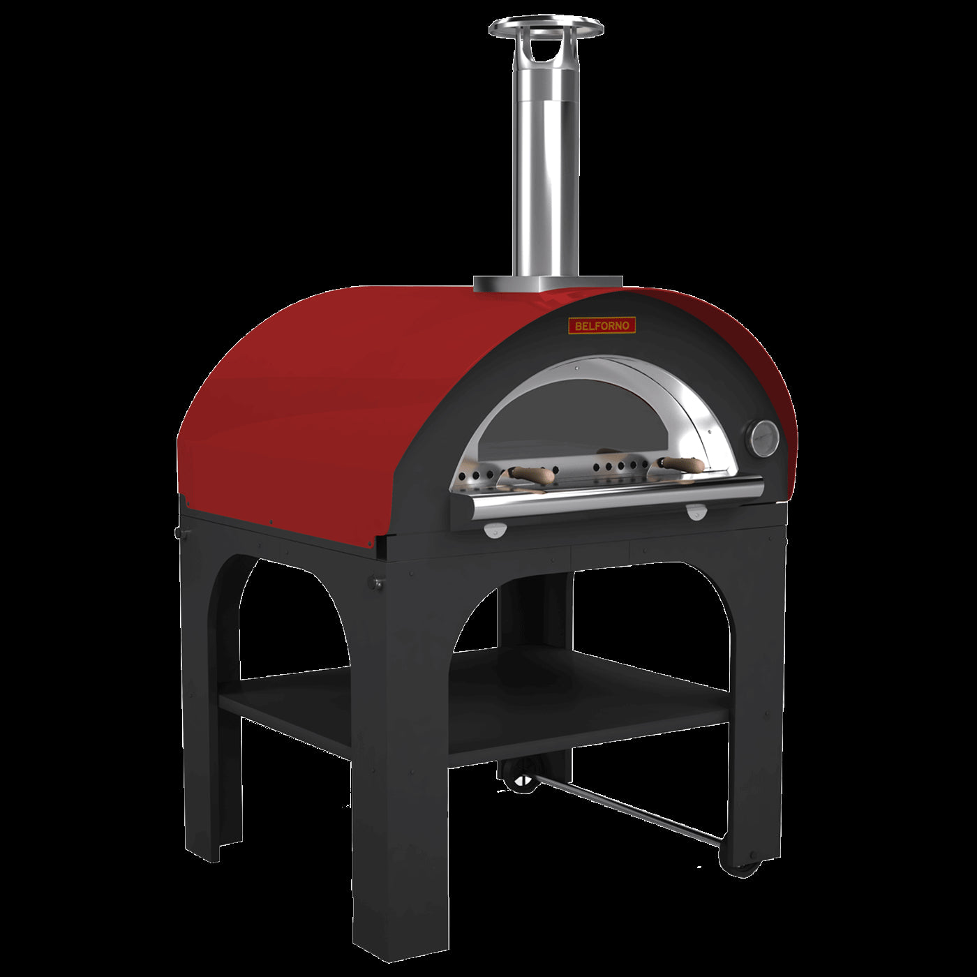 Belforno Portable Wood/Gas Fired Pizza Oven Grande