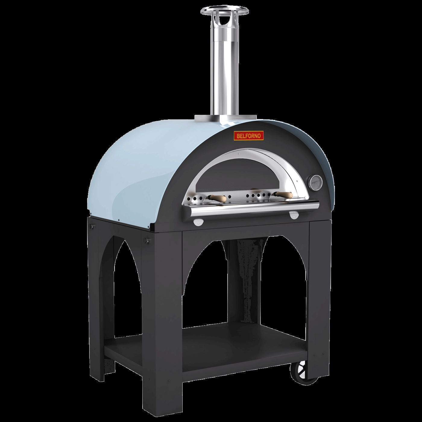 Belforno Portable Wood/Gas Fired Pizza Oven Medio